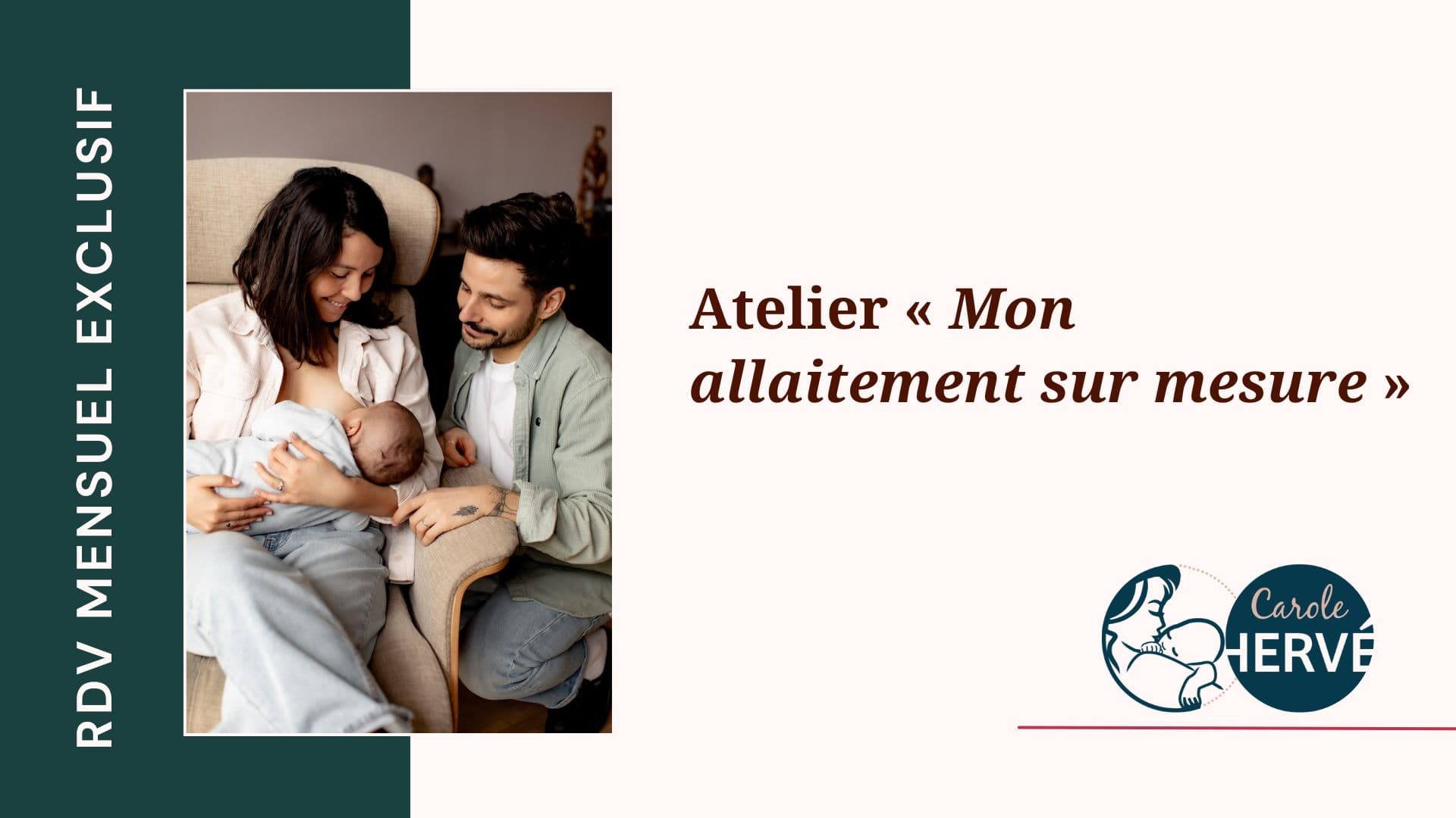 Atelier mensuel "L'Essentiel de l'allaitement"
