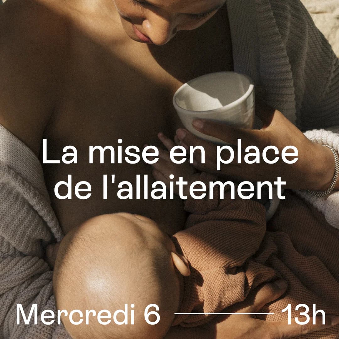 Conférence gratuite - La mise en place de l'allaitement