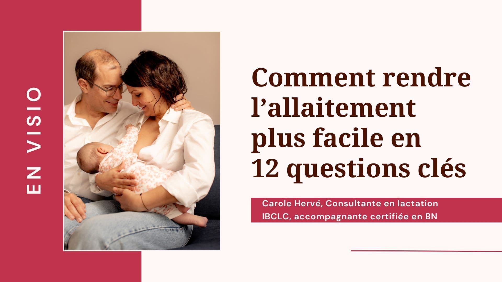 Formation : Comment rendre l’allaitement plus facile en 12 questions clés